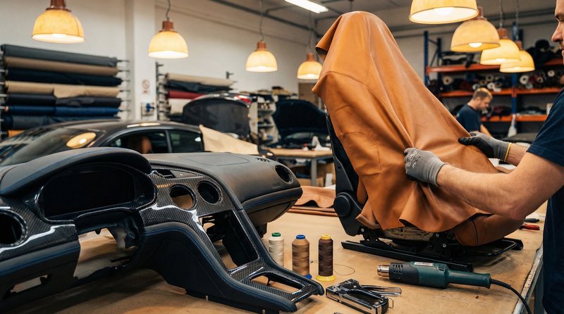 天涯社区改装视频教程：豪华内饰改装